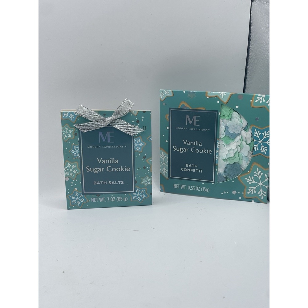 ME Modern Expressions Vanilla Sugar Bath Confetti And Bath Salt